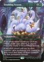 FOIL Doubling Season (Anime Borderless) (Confetti Foil) (WOT-101) - Wilds of Eldraine: Enchanting Tales (Borderless) - Magic The Gathering