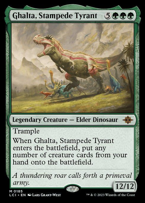 Ghalta, Stampede Tyrant (LCI-185) - The Lost Caverns of Ixalan - Magic The Gathering
