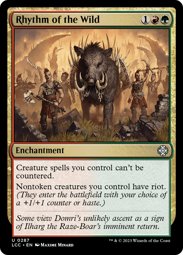Rhythm of the Wild (LCC-287) - The Lost Caverns of Ixalan Commander - Magic The Gathering