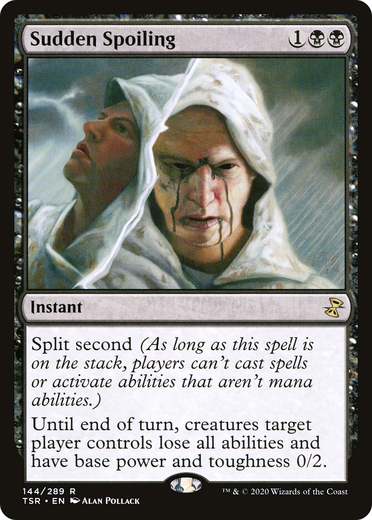 FOIL Sudden Spoiling (TSR-144) - Time Spiral Remastered - Magic The Gathering