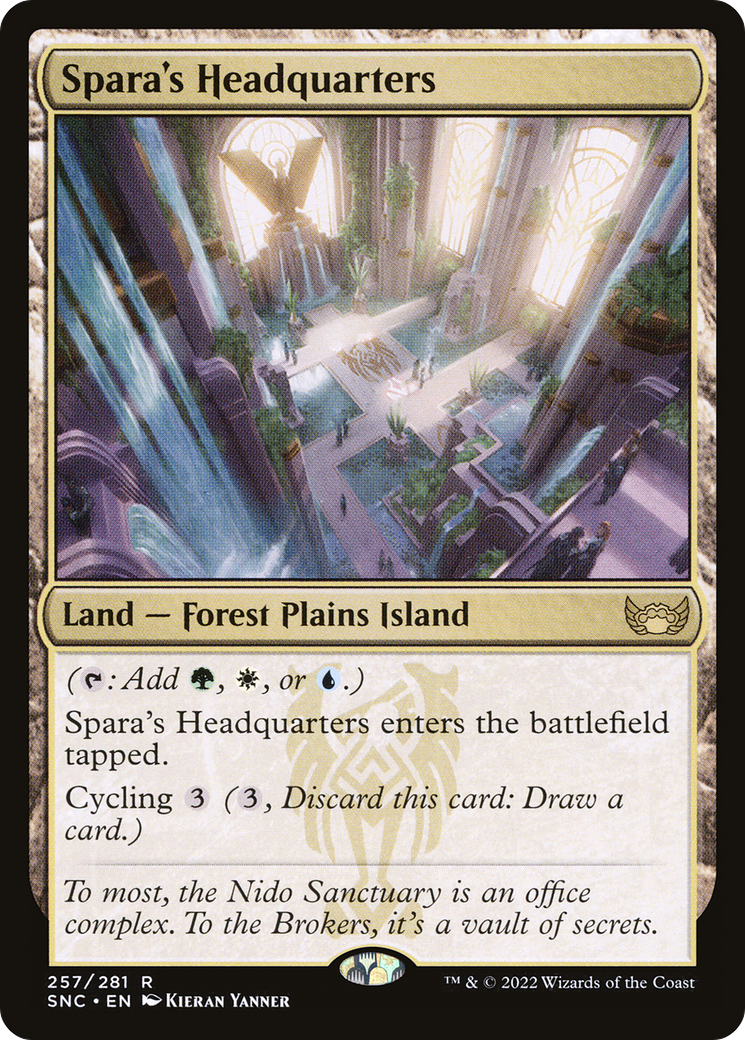 Spara's Headquarters (SNC-257) - Streets of New Capenna - Magic The Gathering