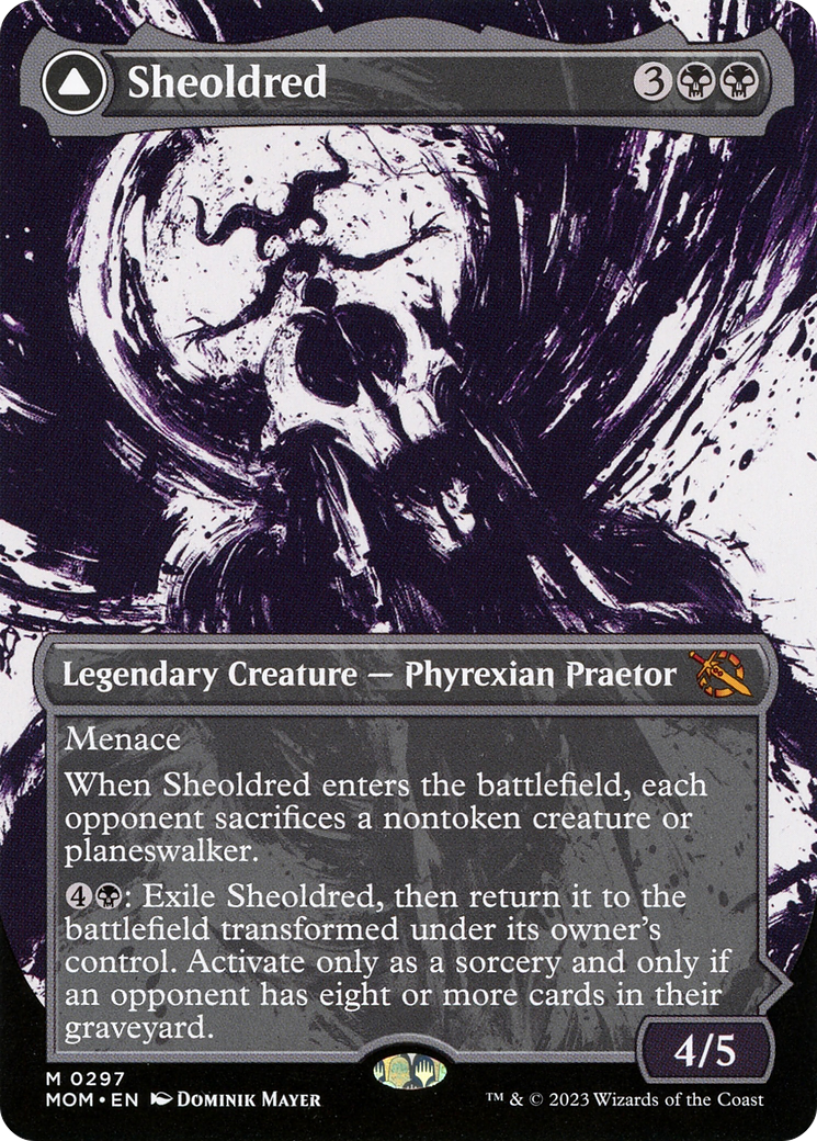 Sheoldred (Showcase) (MOM-297) - March of the Machine - Magic The Gathering