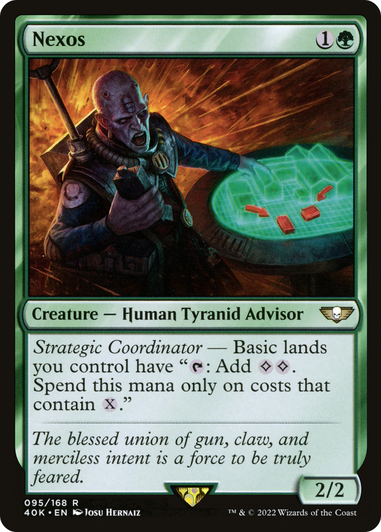Nexos (40K-095) - Warhammer 40,000 Commander - Magic The Gathering