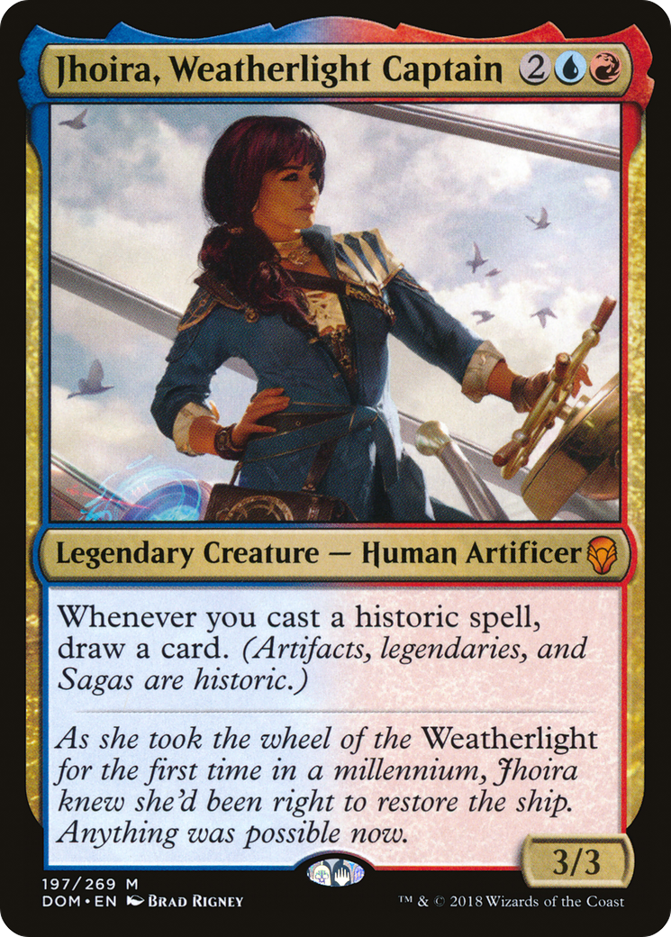 Jhoira, Weatherlight Captain (DOM-197) - Dominaria - Magic The Gathering