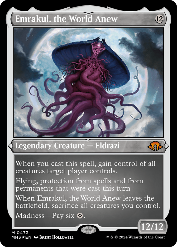 FOIL Emrakul, the World Anew (MH3-473) - Modern Horizons 3 - Magic The Gathering