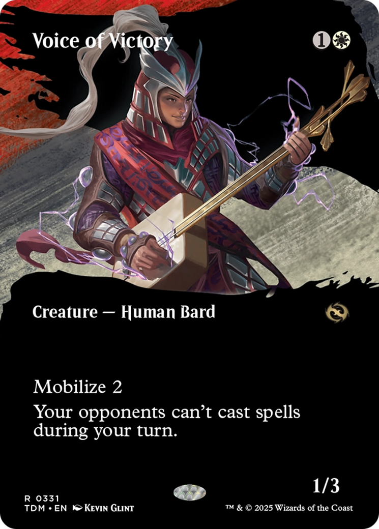 FOIL Voice of Victory (TDM-331) - Tarkir: Dragonstorm - Magic The Gathering