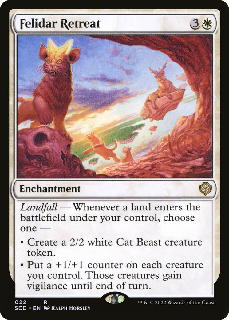 Felidar Retreat (SCD-022) - Starter Commander Decks - Magic The Gathering