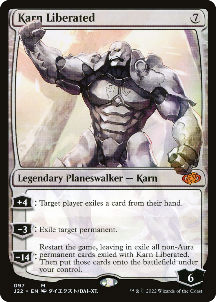 Karn Liberated (J22-097) - Jumpstart 2022 - Magic The Gathering