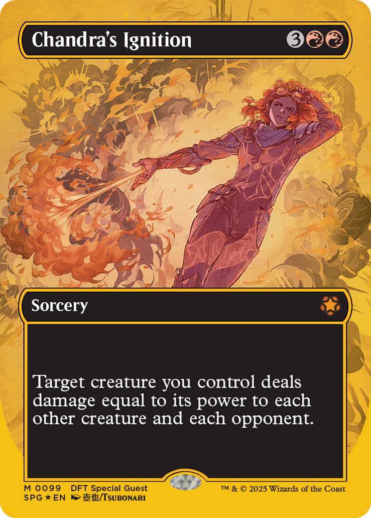 FOIL Chandra's Ignition (SPG-099) - Special Guests - Magic The Gathering