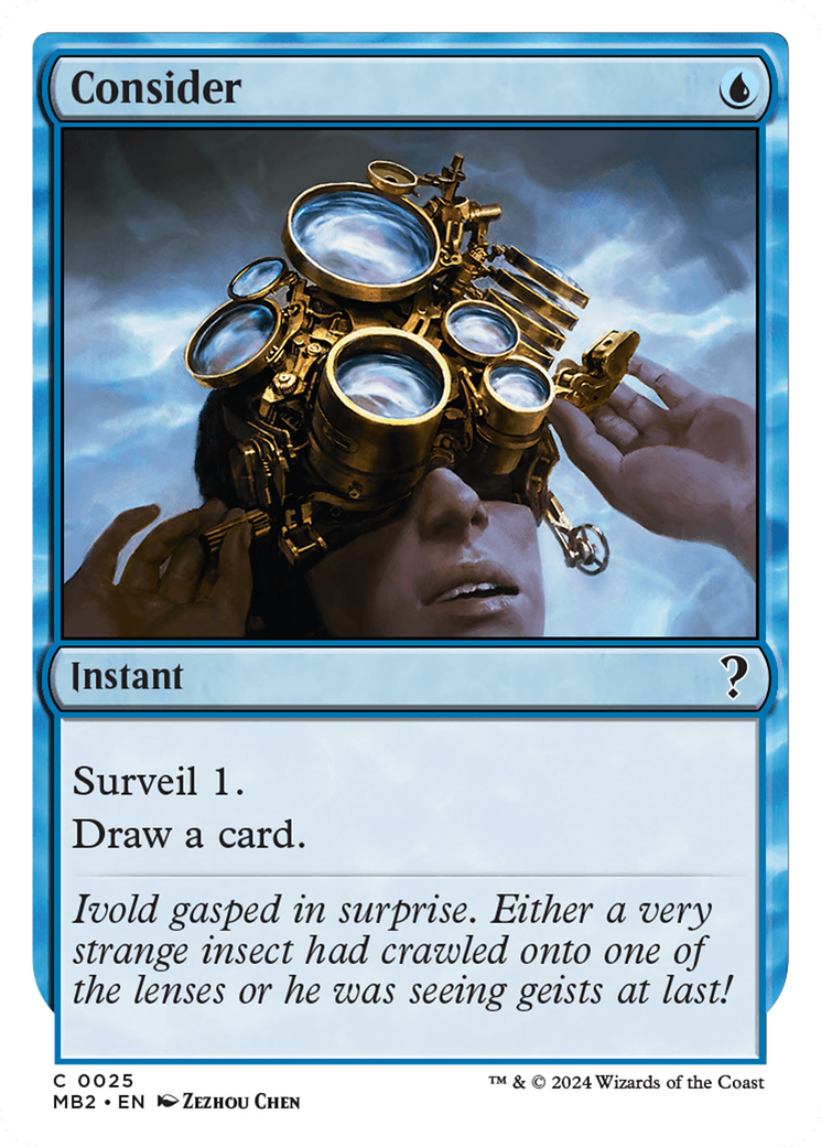 Consider (MB2-025) - Mystery Booster 2 - Magic The Gathering