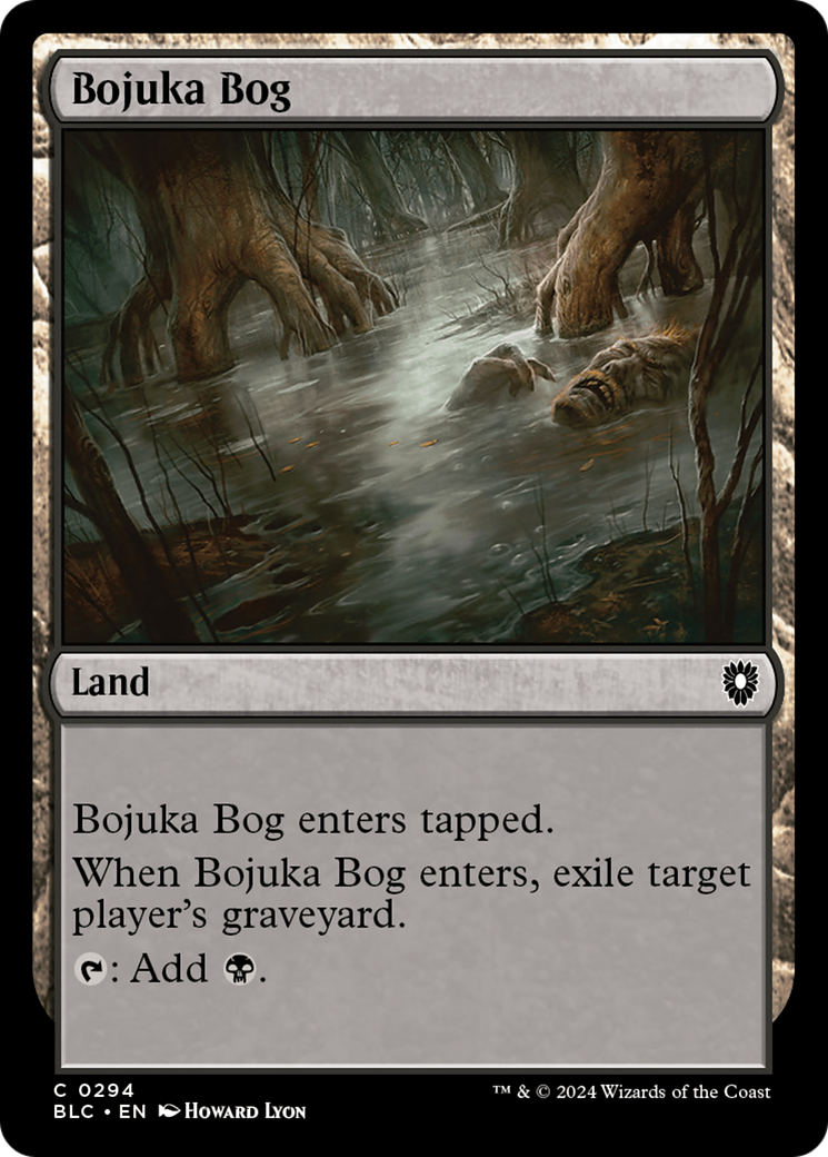 Bojuka Bog (BLC-294) - Bloomburrow Commander - Magic The Gathering