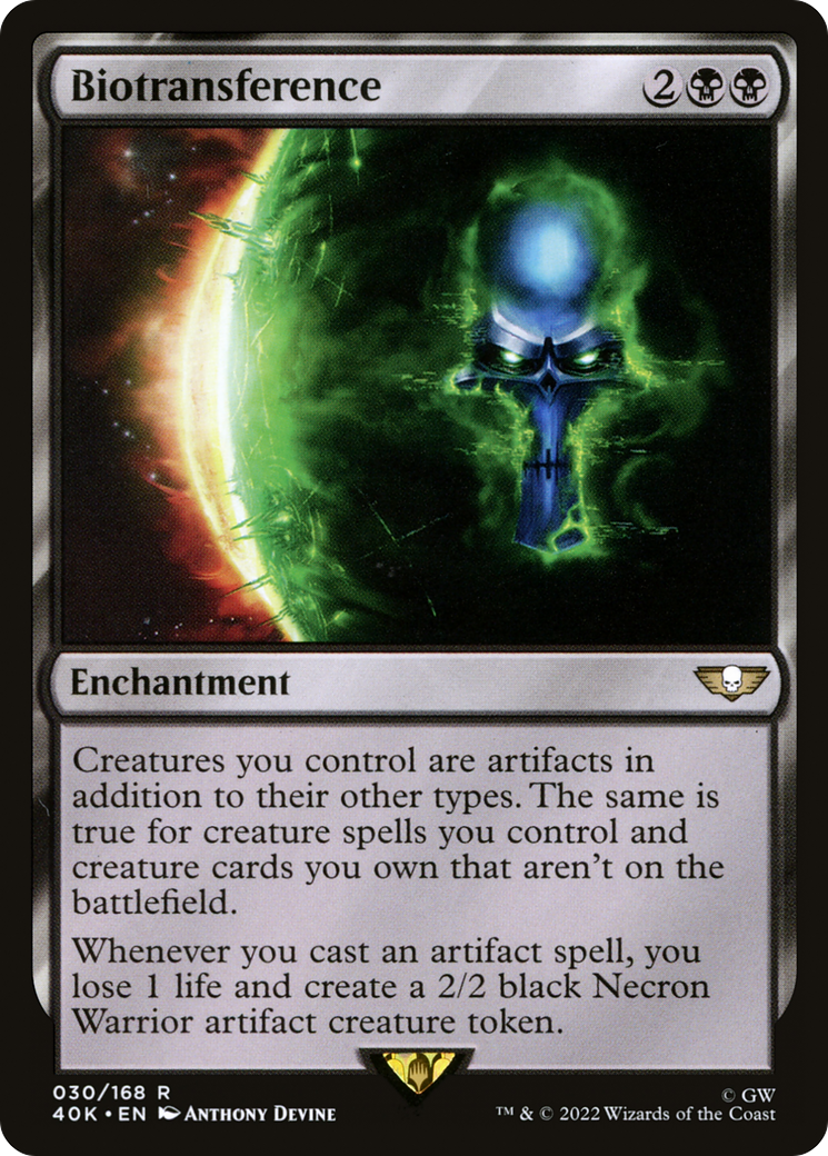 Biotransference (40K-030) - Warhammer 40,000 Commander - Magic The Gathering