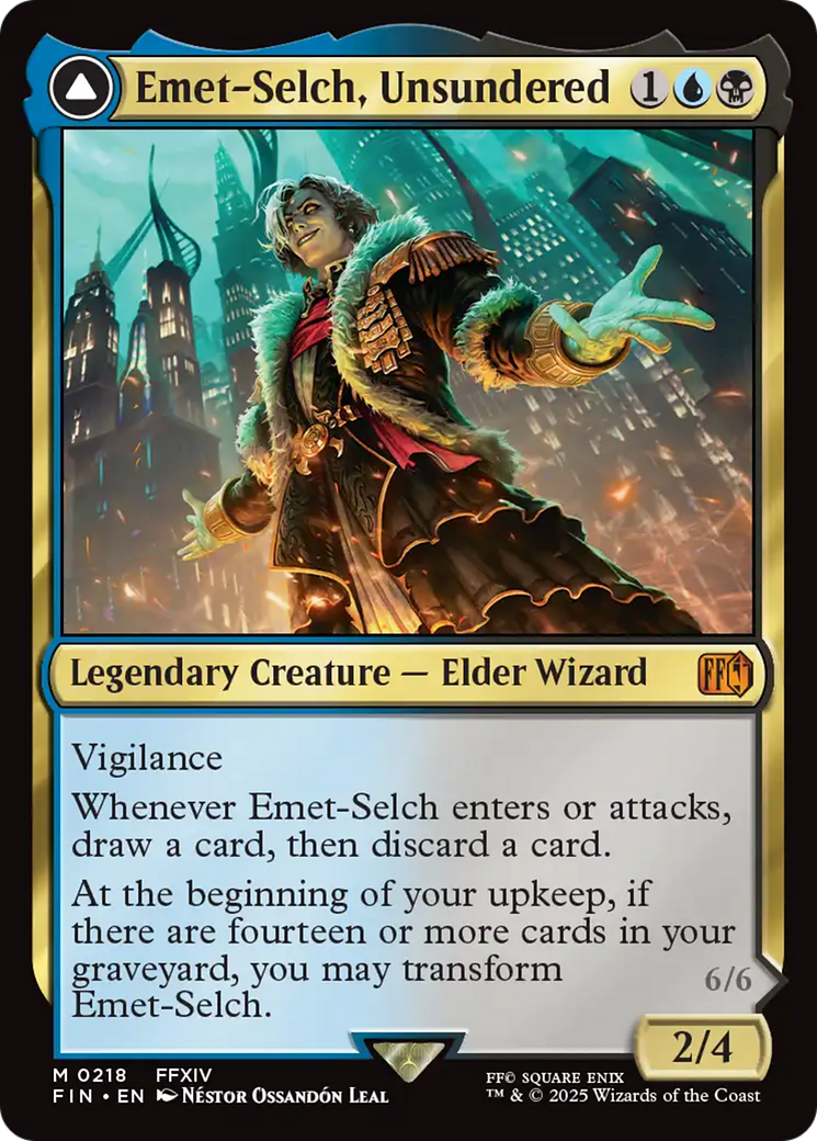 Emet-Selch, Unsundered (FIN-218) - FINAL FANTASY - Magic The Gathering