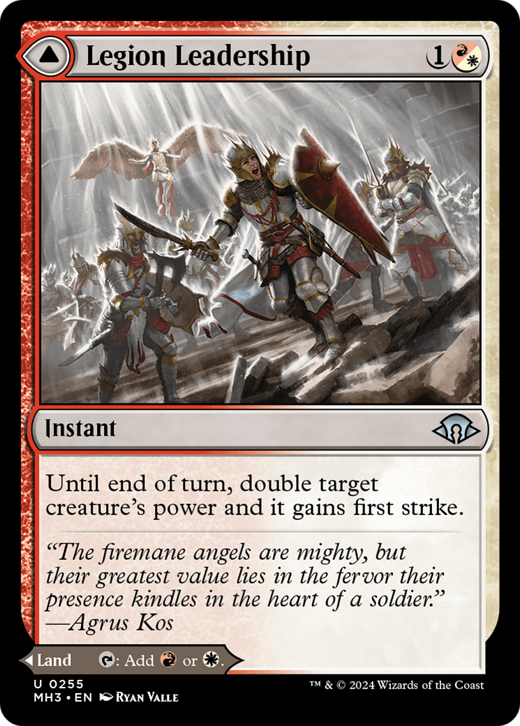 FOIL Legion Leadership (MH3-255) - Modern Horizons 3 - Magic The Gathering