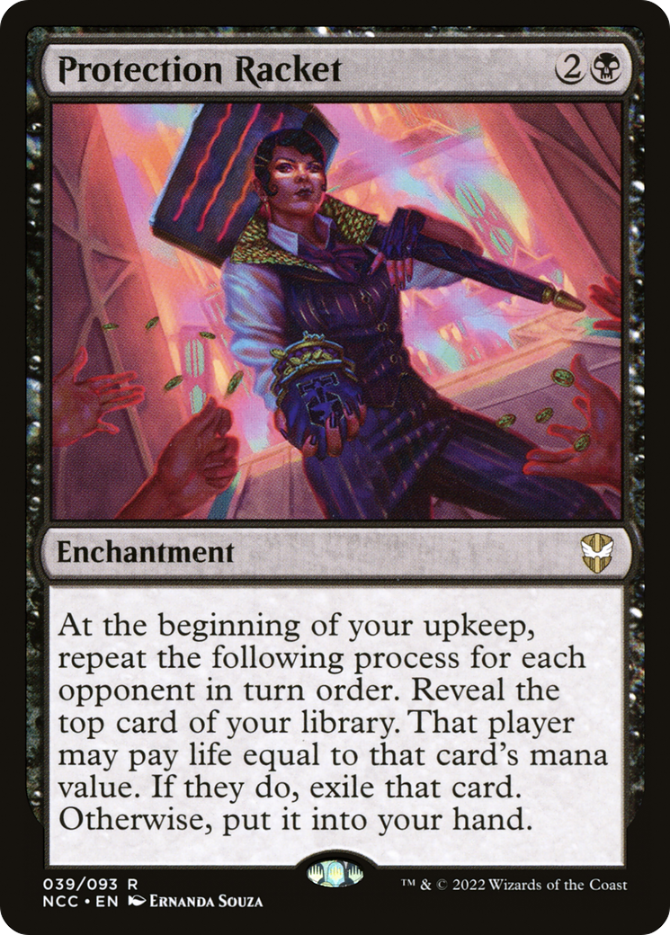 Protection Racket (NCC-039) - New Capenna Commander - Magic The Gathering