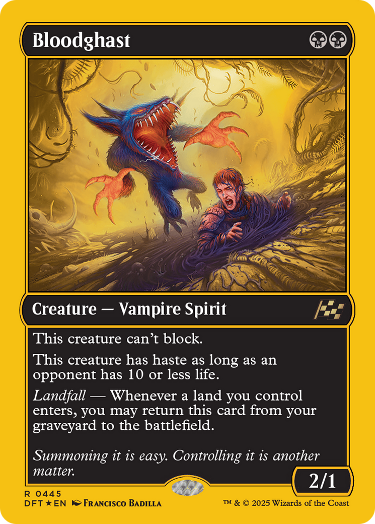 FOIL Bloodghast (DFT-445) - Aetherdrift - Magic The Gathering