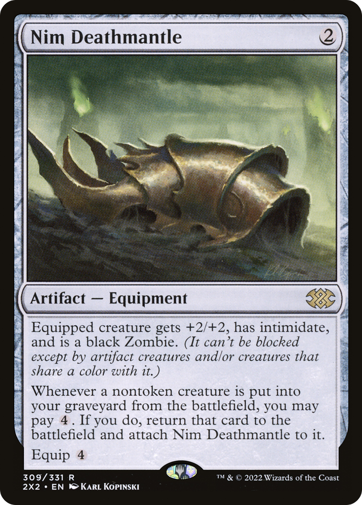 FOIL Nim Deathmantle (2X2-309) - Double Masters 2022 - Magic The Gathering
