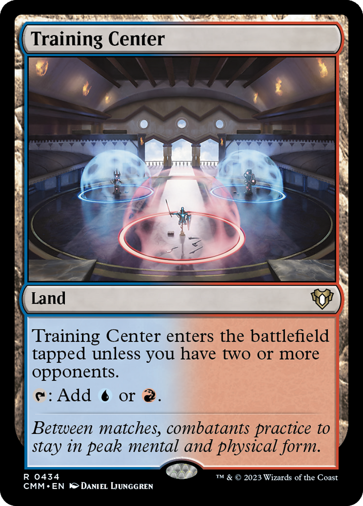FOIL Training Center (CMM-434) - Commander Masters - Magic The Gathering