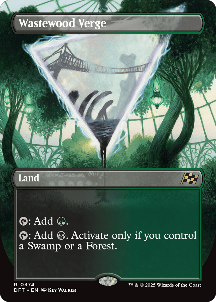 Wastewood Verge (DFT-374) - Aetherdrift - Magic The Gathering