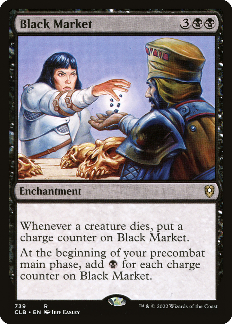 Black Market (CLB-739) - Commander Legends: Battle for Baldur's Gate - Magic The Gathering