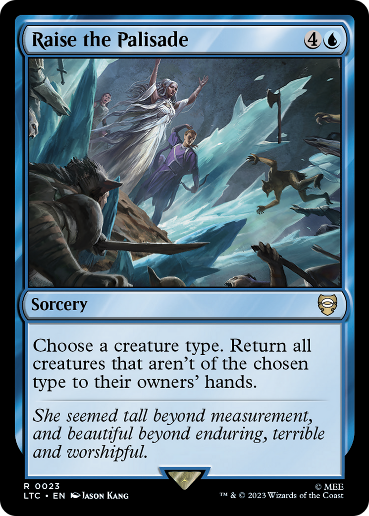 Raise the Palisade (LTC-023) - Tales of Middle-earth Commander - Magic The Gathering