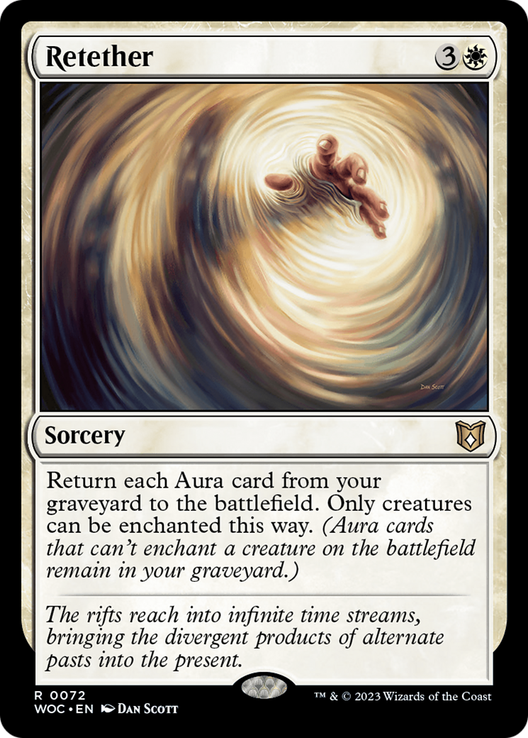 Retether (WOC-072) - Wilds of Eldraine Commander - Magic The Gathering