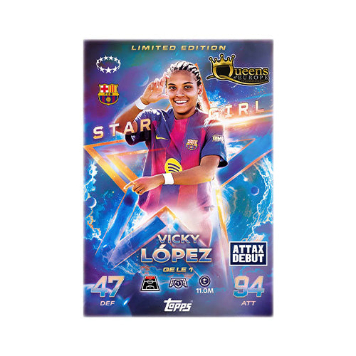 Topps UCC Match Attax Champions League 2025/2026 Edition ECO Hanger Box (Queens of Europe)