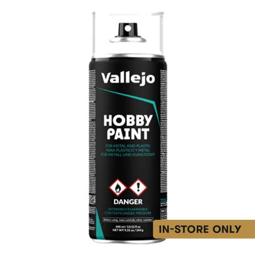 Vallejo White Primer Aerosol Spray Paint 400ml (28.010)