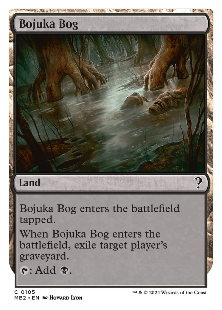 Bojuka Bog (MB2-105) - Mystery Booster 2 - Magic The Gathering
