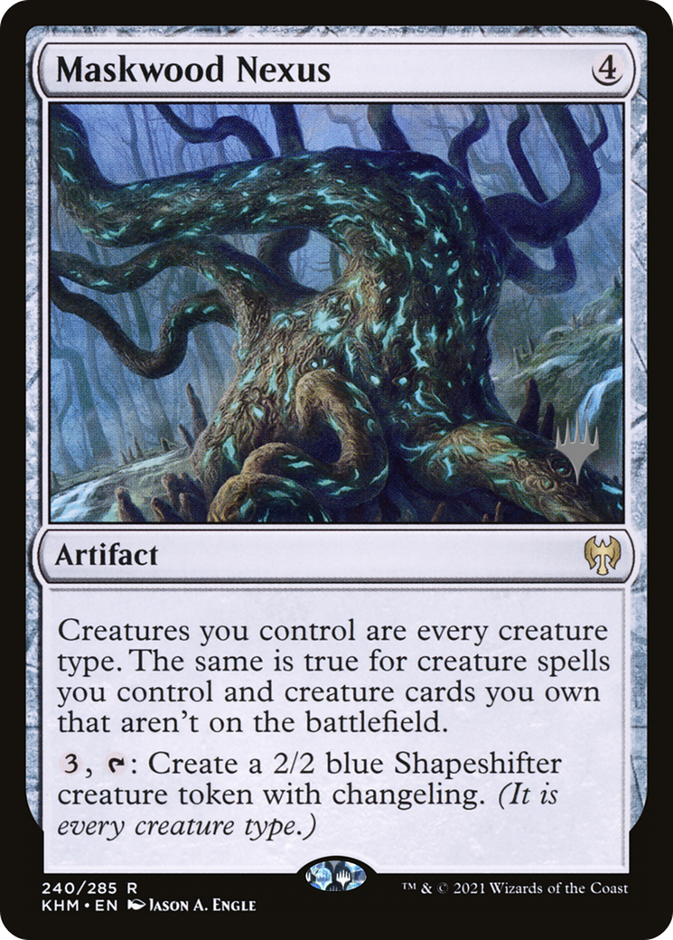 FOIL Maskwood Nexus (PPKHM-240P) - Kaldheim Promos - Magic The Gathering