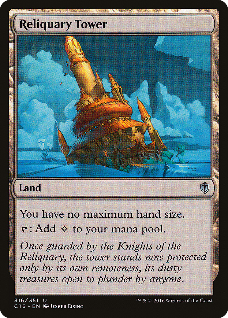 Reliquary Tower (C16-316) - Commander 2016 - Magic The Gathering