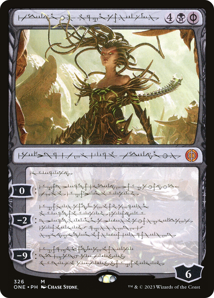 Vraska, Betrayal's Sting (Phyrexian) (ONE-326) - Phyrexia: All Will Be One - Magic The Gathering