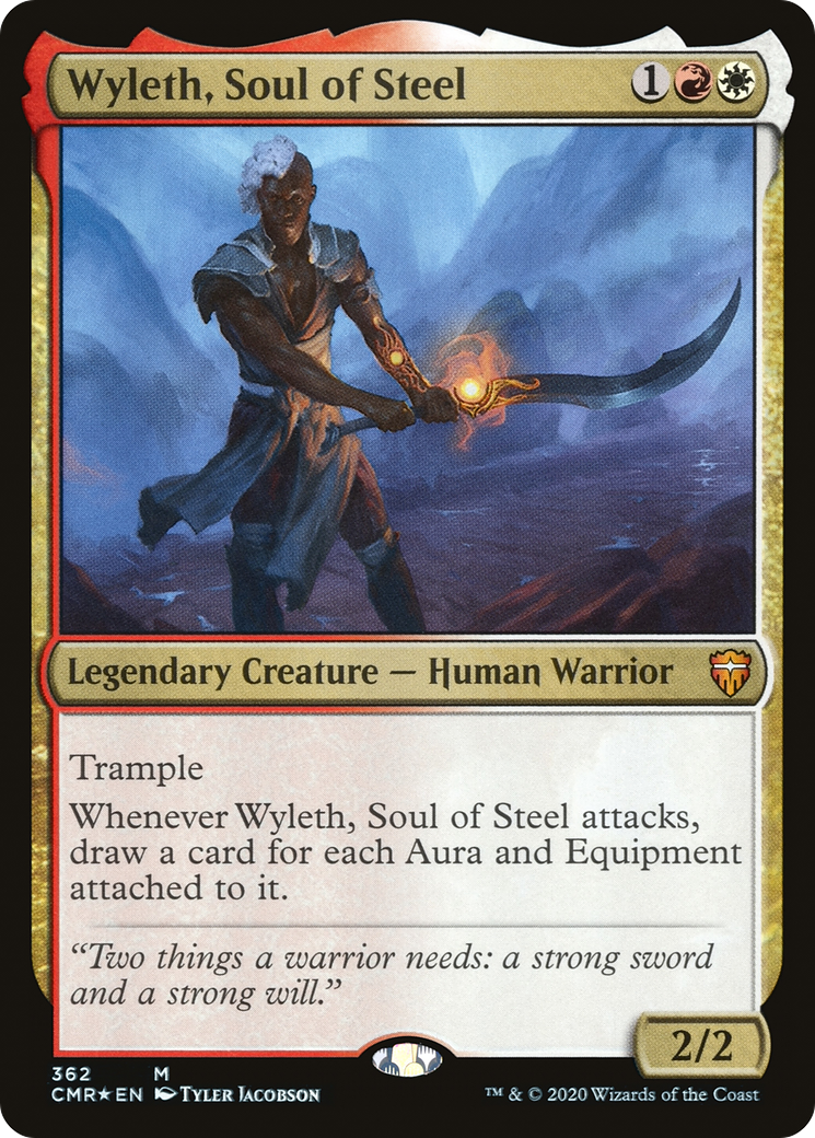 FOIL Wyleth, Soul of Steel (CMR-362) - Commander Legends - Magic The Gathering