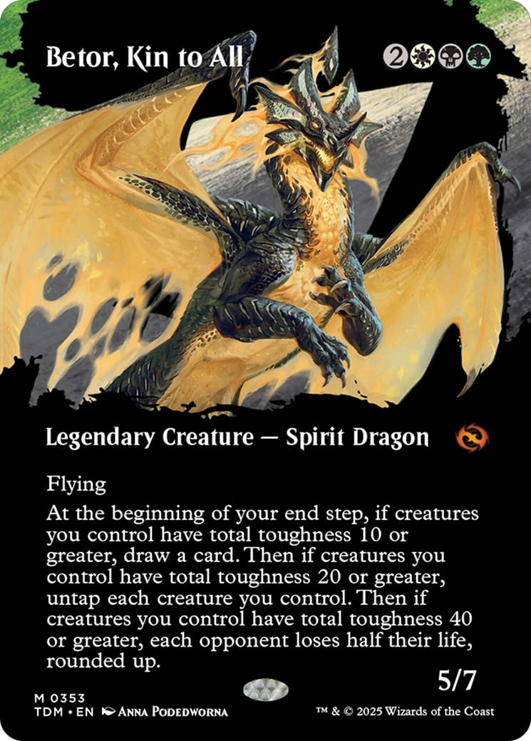 Betor, Kin to All (TDM-353) - Tarkir: Dragonstorm - Magic The Gathering
