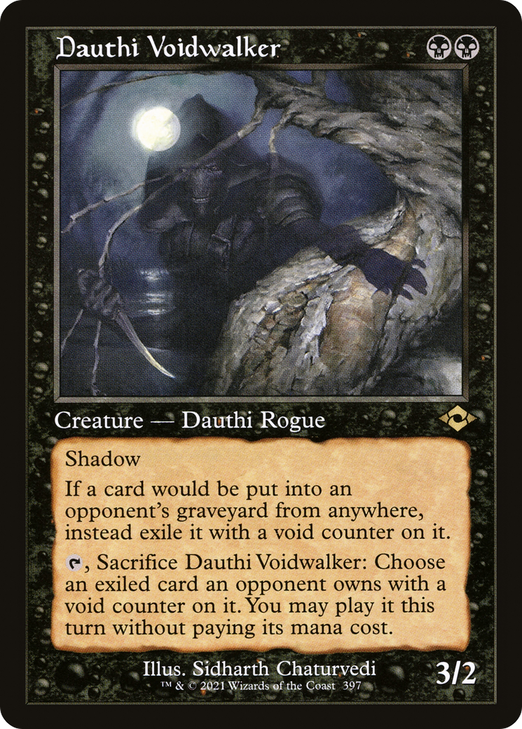 Dauthi Voidwalker (Retro Frame) (MH2-397) - Modern Horizons 2 - Magic The Gathering