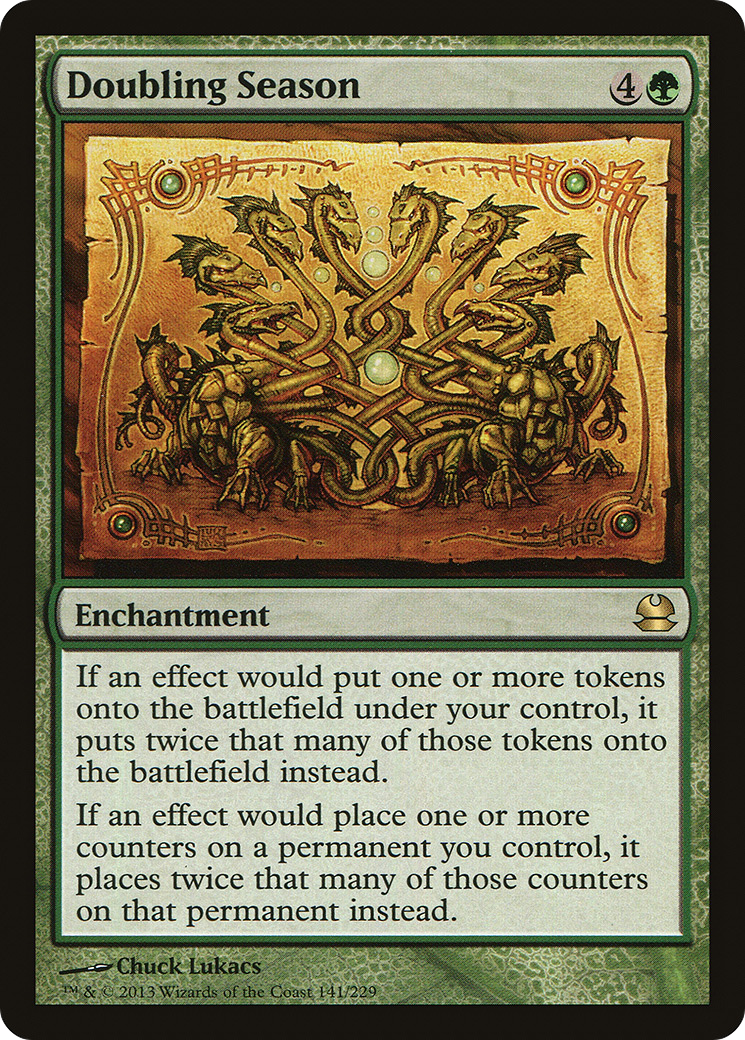 Doubling Season (MMA-141) - Modern Masters - Magic The Gathering