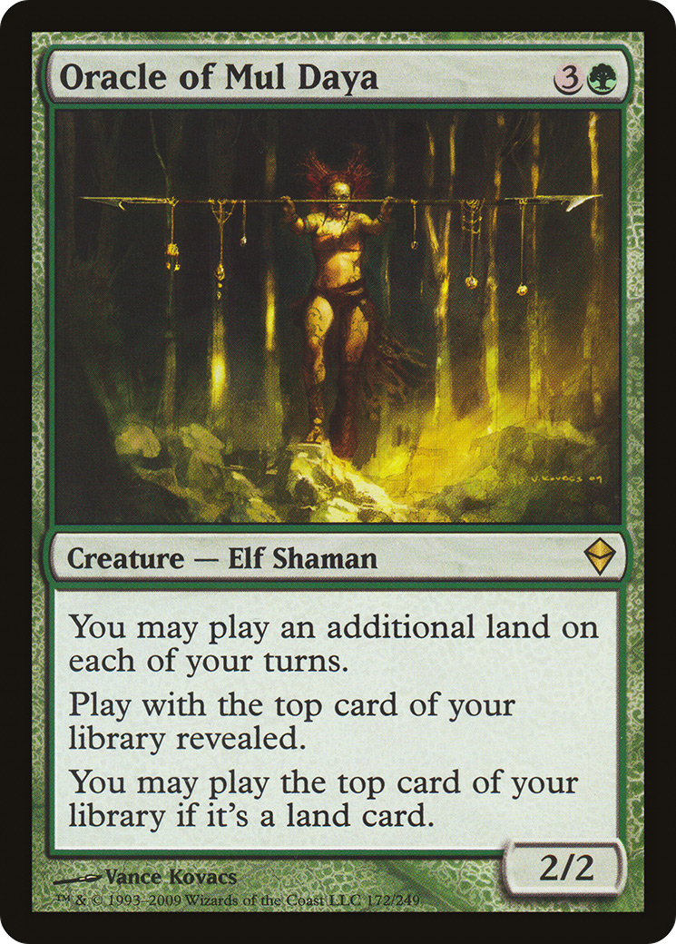 Oracle of Mul Daya (ZEN-172) - Zendikar - Magic The Gathering