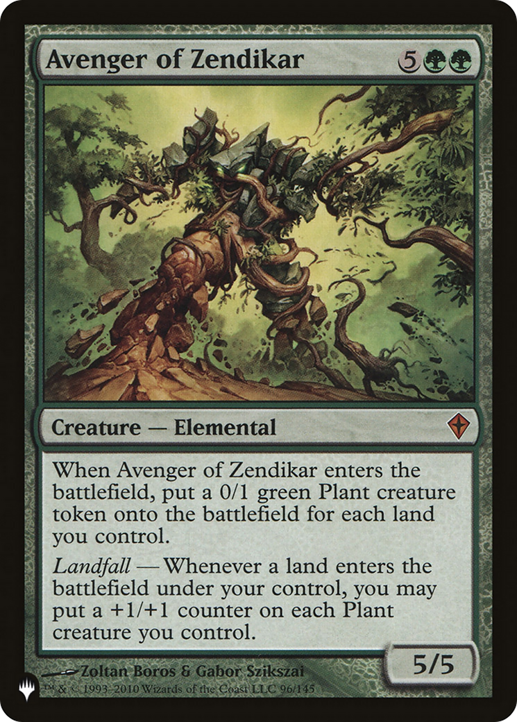 Avenger of Zendikar (LIST-WWK-96) - The List - Magic The Gathering