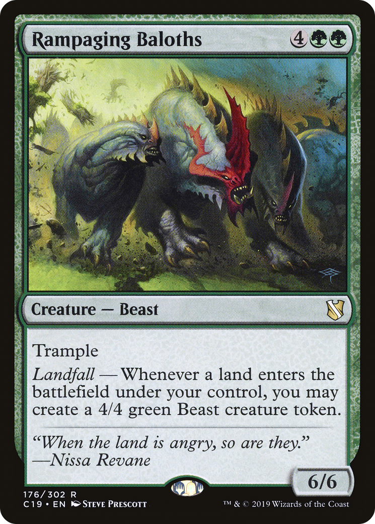Rampaging Baloths (C19-176) - Commander 2019 - Magic The Gathering