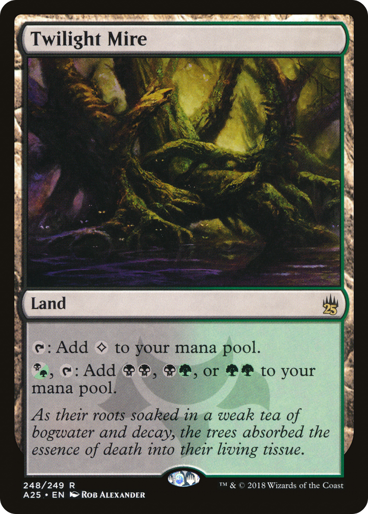 FOIL Twilight Mire (A25-248) - Masters 25 - Magic The Gathering