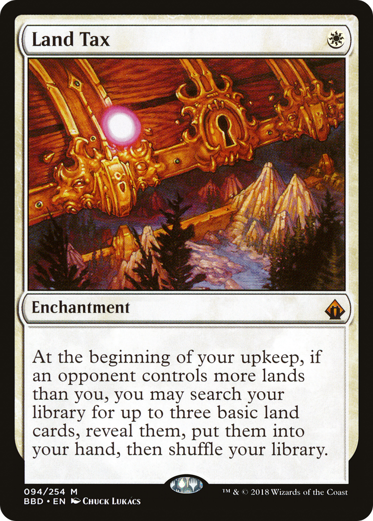 FOIL Land Tax (BBD-094) - Battlebond - Magic The Gathering