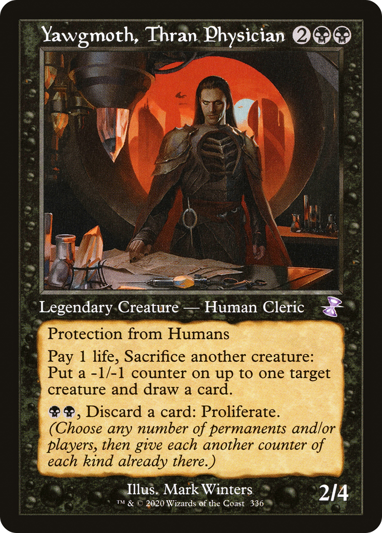 FOIL Yawgmoth, Thran Physician (TSR-336) - Time Spiral Remastered - Magic The Gathering