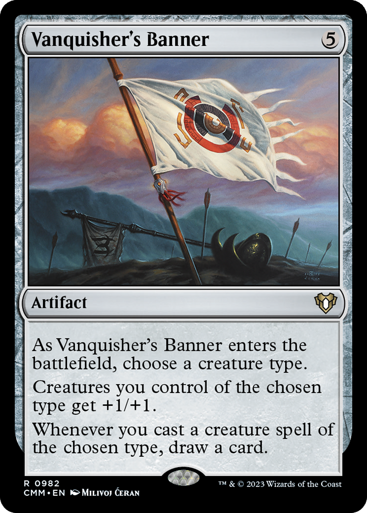 Vanquisher's Banner (CMM-982) - Commander Masters - Magic The Gathering