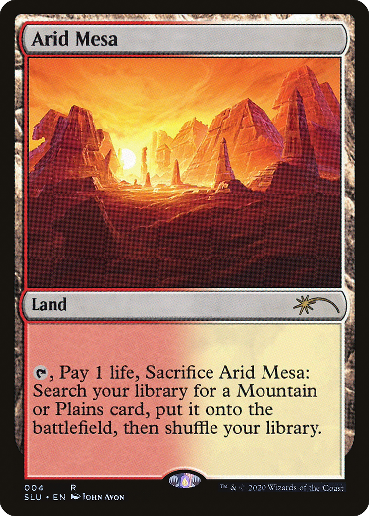 Arid Mesa (SLU-004) - Secret Lair: Ultimate Edition - Magic The Gathering