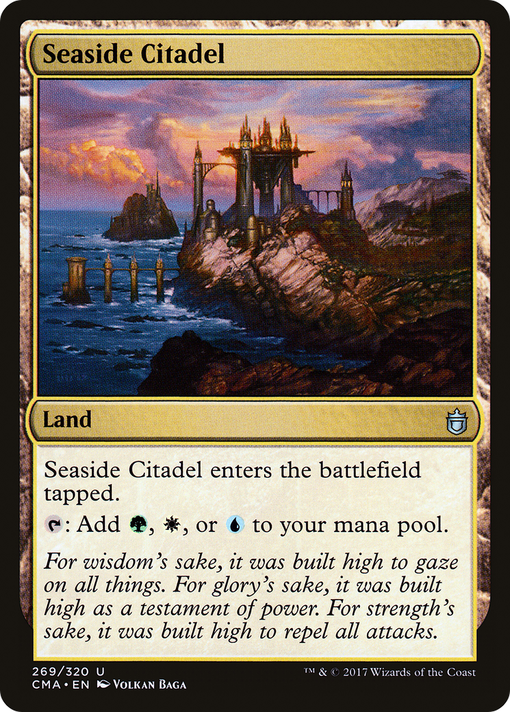 Seaside Citadel (CMA-269) - Commander Anthology - Magic The Gathering