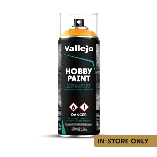 Vallejo Sun Yellow Aerosol Spray Paint 400ml (28.018)