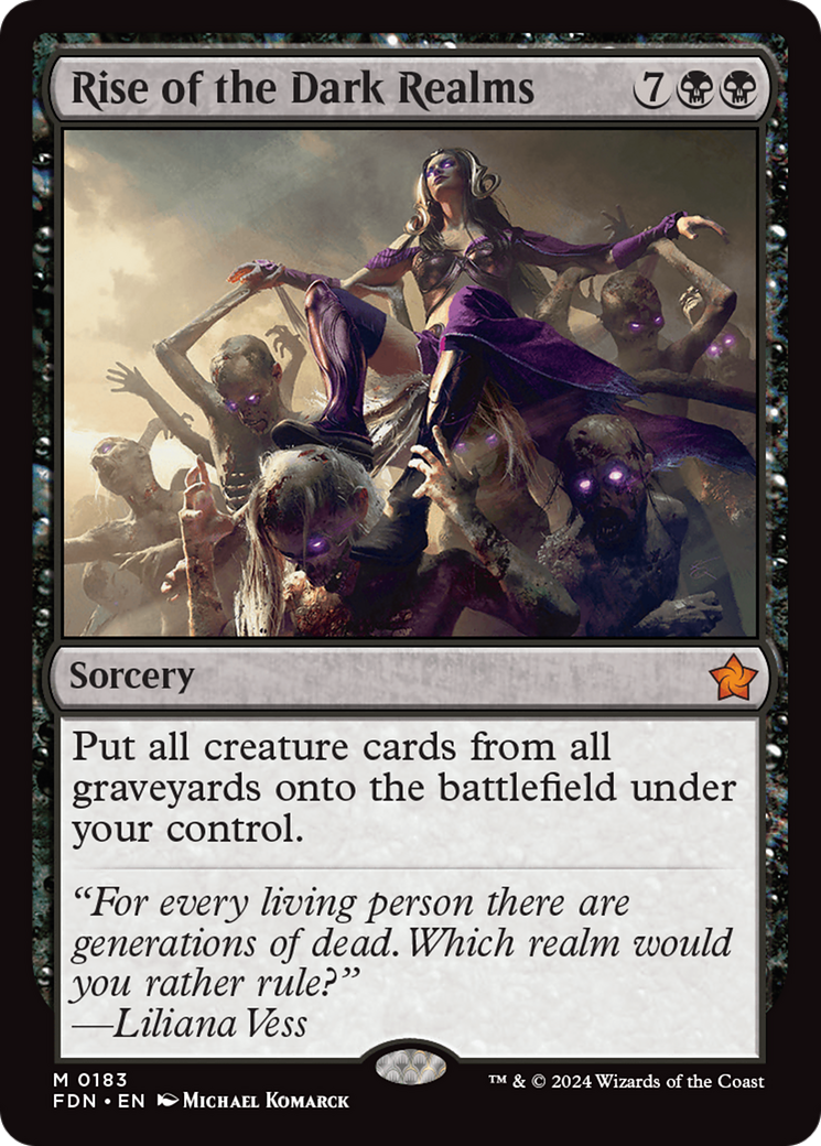 Rise of the Dark Realms (FDN-183) - Foundations - Magic The Gathering