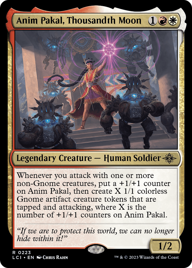 Anim Pakal, Thousandth Moon (LCI-223) - The Lost Caverns of Ixalan - Magic The Gathering