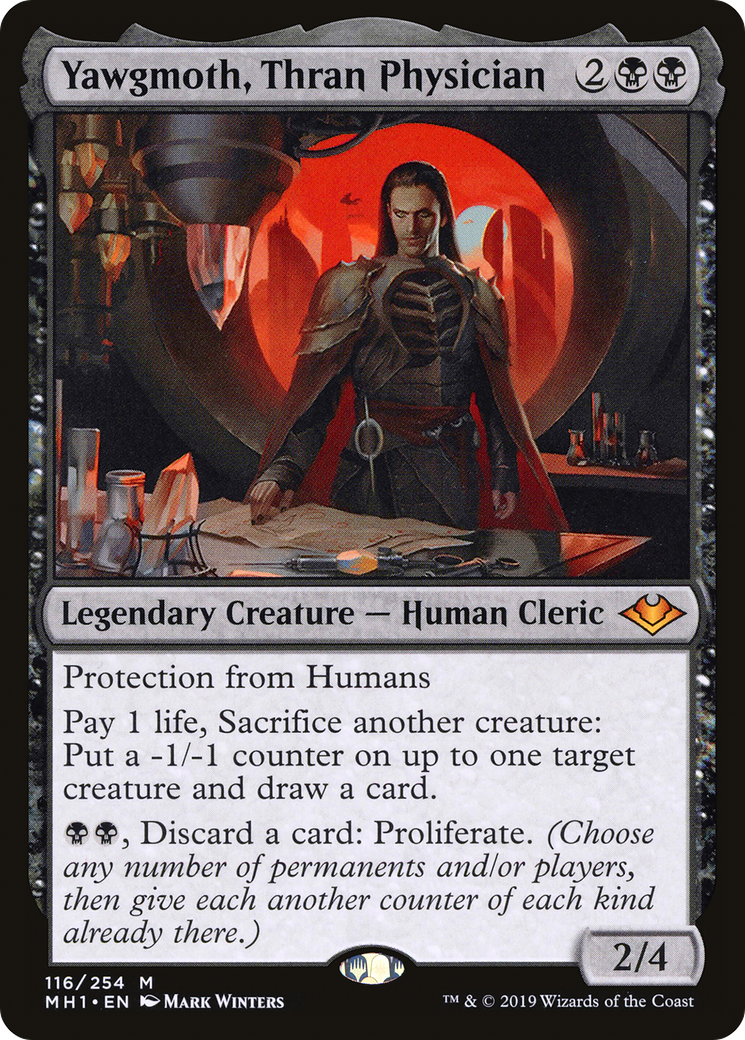 FOIL Yawgmoth, Thran Physician (MH1-116) - Modern Horizons - Magic The Gathering