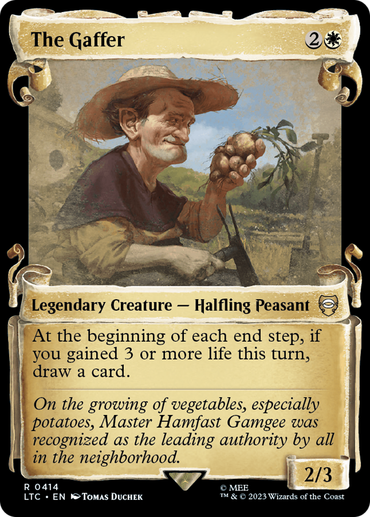 The Gaffer (Showcase Scrolls) (LTC-414) - Tales of Middle-earth Commander - Magic The Gathering
